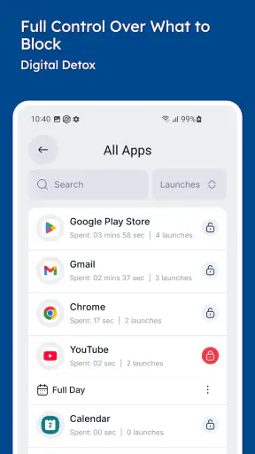 Stay Focused: Site/App Blocker screenshot