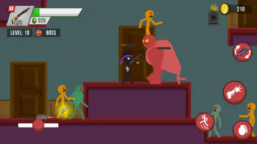 Stick vs Zombies: Platformer screenshot 11
