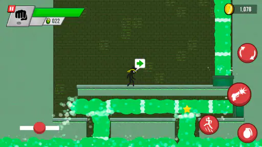 Stick vs Zombies: Platformer screenshot