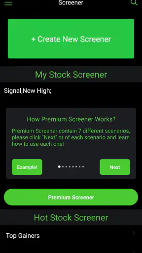Stock Scanner - Market Mover screenshot