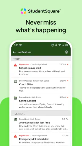 StudentSquare screenshot