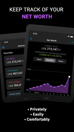 Sumio: Net Worth Tracker screenshot 9
