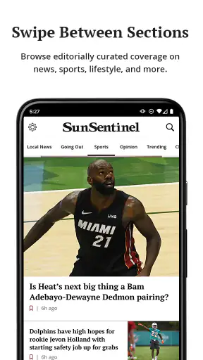 Sun Sentinel screenshot