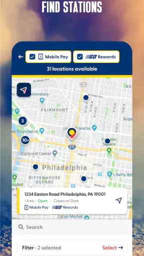 Sunoco: Pay fast & save screenshot
