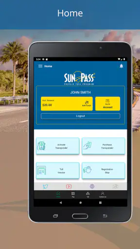 SunPass screenshot