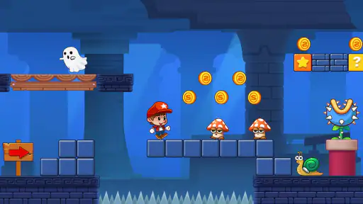 Super Mano Bros - Jungle World screenshot 11