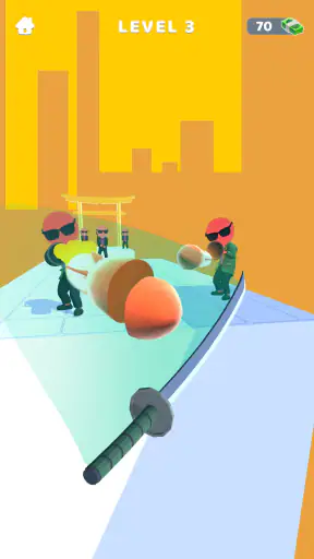 Sword Play! Ninja Slice Runner screenshot 11
