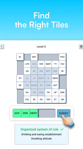 Syllatiles - Word Puzzle Game screenshot 12