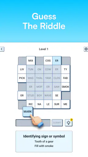 Syllatiles - Word Puzzle Game screenshot