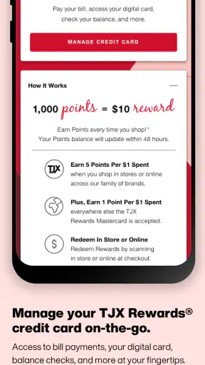 T.J.Maxx screenshot