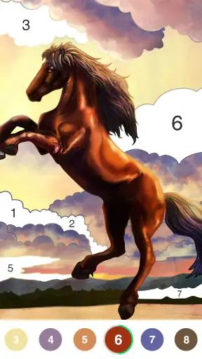 Tap Color® Color by number screenshot