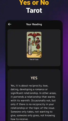 Tarot Card Reading and Meaning screenshot