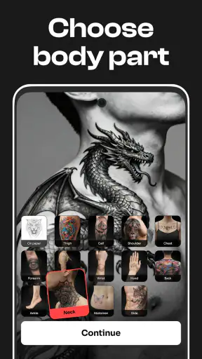 Tattooist: AI Tattoo Generator screenshot 6