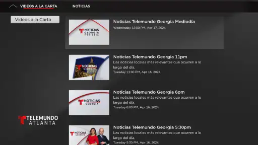 Telemundo Atlanta screenshot 9