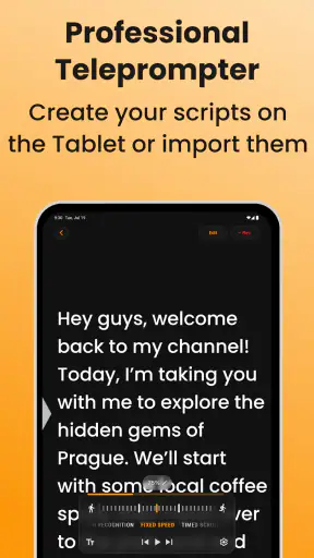 Teleprompter.com screenshot