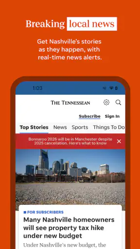 Tennessean: News & eNewspaper screenshot