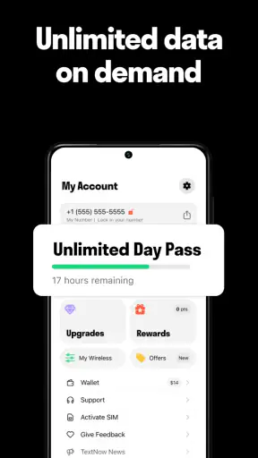 TextNow: Call + Text Unlimited screenshot