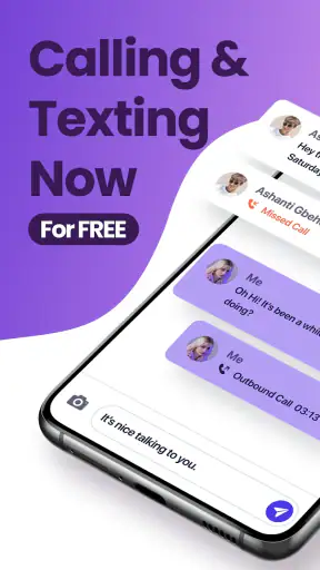 TextNum: Call + Text for Now！ screenshot