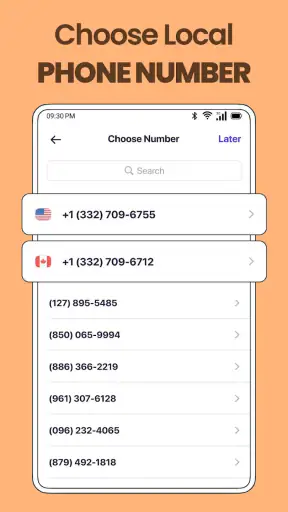 TextNum: Call + Text for Now！ screenshot