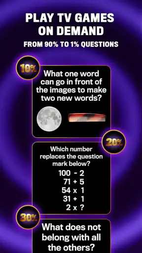 The 1% Club TV Show Quiz Game screenshot