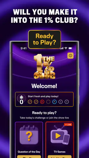 The 1% Club TV Show Quiz Game screenshot