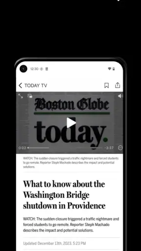 The Boston Globe screenshot