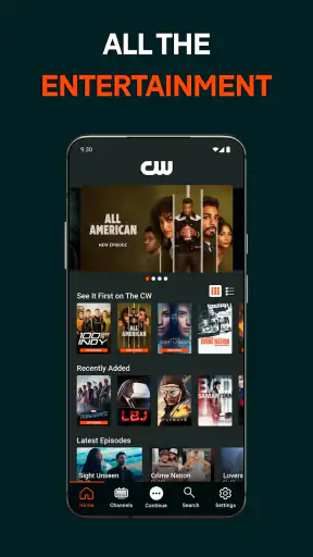 The CW screenshot