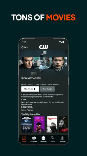 The CW screenshot