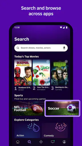 The Roku App (Official) screenshot