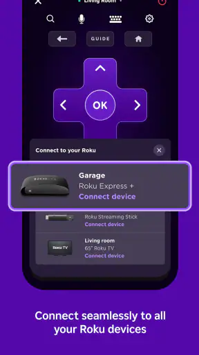 The Roku App (Official) screenshot