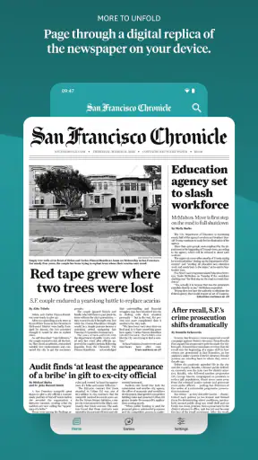 The San Francisco Chronicle screenshot