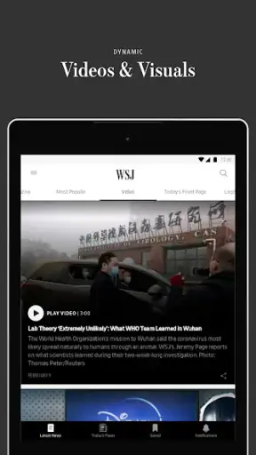 The Wall Street Journal. News screenshot 10