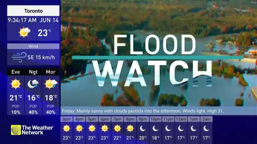 The Weather Network TV App screenshot 12