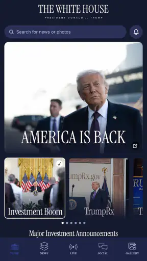 The White House screenshot