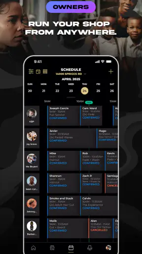 theCut: Find & Book Barbers screenshot