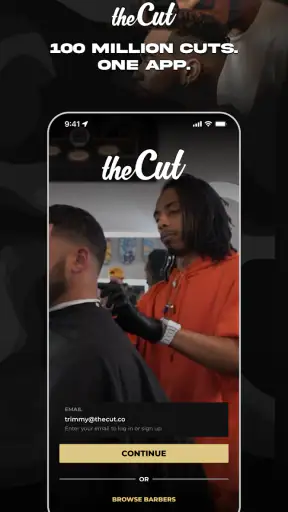 theCut: Find & Book Barbers screenshot
