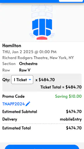 TicketNetwork screenshot