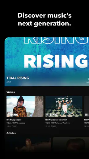 TIDAL Music: HiFi sound screenshot 12