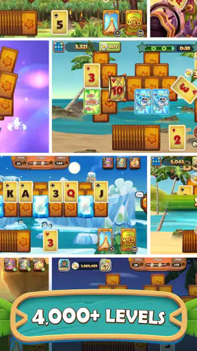 Tiki Solitaire TriPeaks screenshot 12