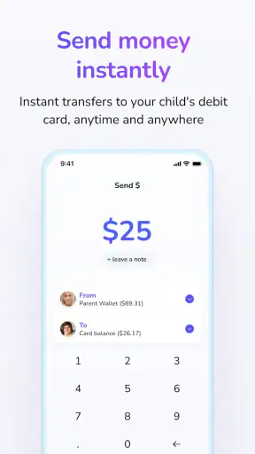 Till: Debit Card for Kids screenshot