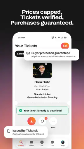 Tixel－Face Value Ticket Resale screenshot 12
