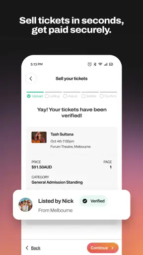 Tixel－Face Value Ticket Resale screenshot 9