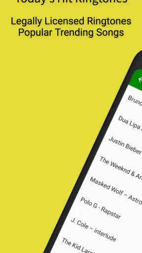 Today's Hit Music Ringtones screenshot