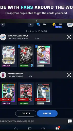 Topps® BUNT® MLB Card Trader screenshot 9