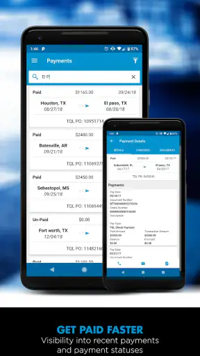 TQL Carrier Dashboard screenshot