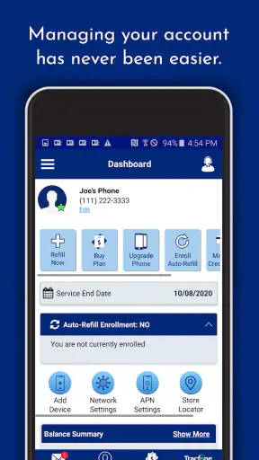 My Tracfone: Account Manager screenshot