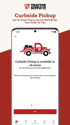Tractor Supply Company screenshot