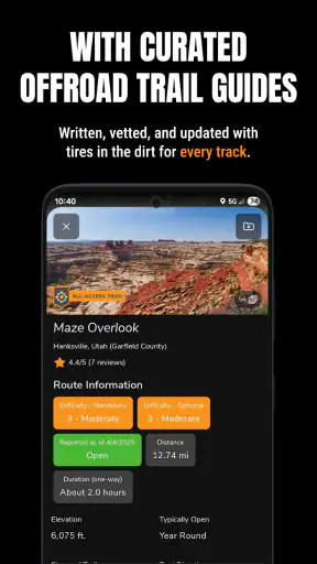 Trails Offroad: Offline Maps screenshot