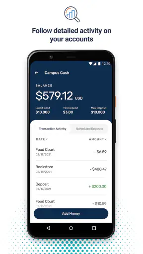 Transact eAccounts screenshot