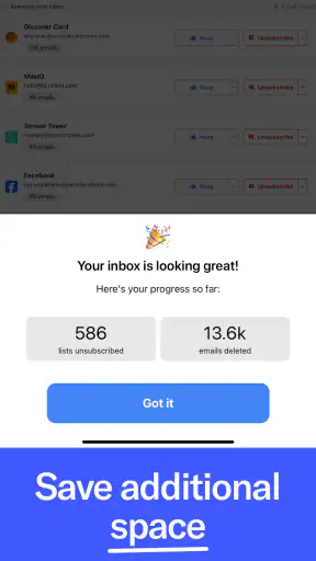 Trimbox: Easy Email Cleaner screenshot 10